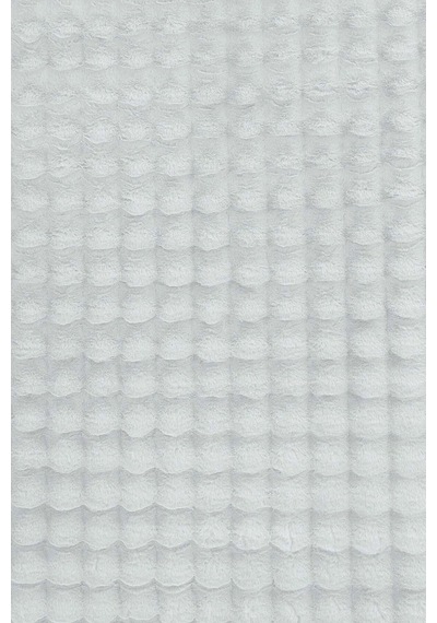 Banyo Paspası Beyaz Kaymaz Taban Peluş Bubble 50x50 Cm Çok Renkli