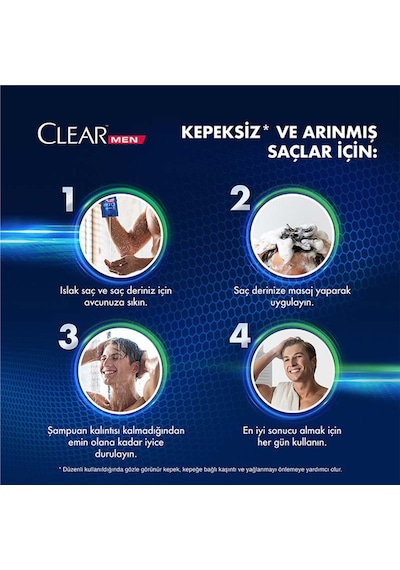 Men Hızlı Stil 2si1 Arada Kepeğe Karşı Etkili Şampuan 350 Ml