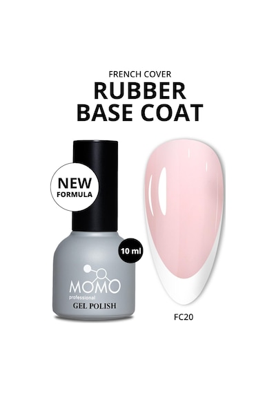 Momo Professional French Cover Rubber Base Coat Fc20 10 Ml