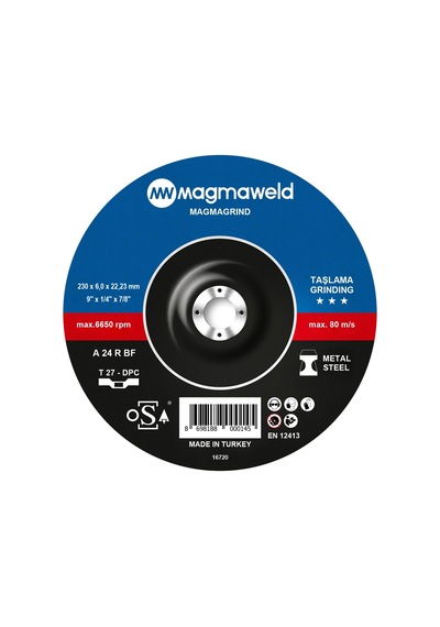 Magmagrind Taşlama Taşı 230 X 6.0 X 22 Mm