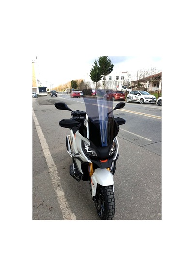 Motocam Peugeot Xp 400 Ön Cam 2023-2026 Model 61cm Füme Renkli 4mm Orta Boylu