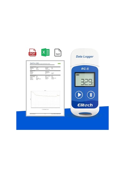 Elitech Datenlogger 32000 Punkt Usb Isı Datenlogger Kaydedici Dahili Sensör Genel