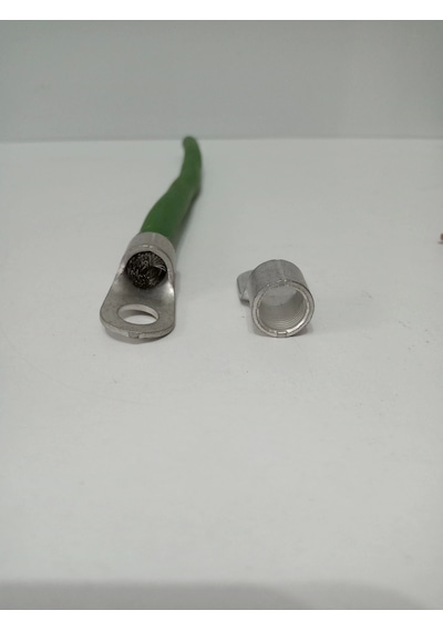 2ga Yalıtımsız Amfi Kablo Ucu - Akü Ve Şase İçin 2 Ga Amfi Güç Kablosu Ucu 35mm - 1 Adet