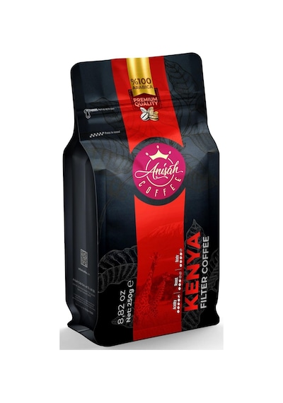 Anisah Kenya Orta Kavrulmuş Öğütülmüş Filtre Kahve 250 G