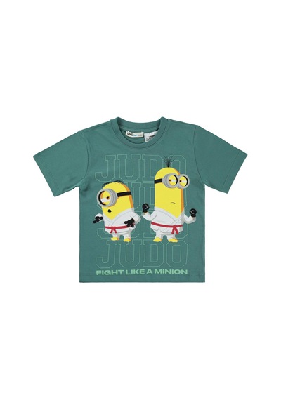 Minions 2-9 Yaş Erkek Tişört - Yeşil Mint