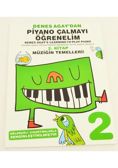 014-PMEM2502 LEARNİNG TO PLAY PİYANO DENES AGAY 2. KİTAP
