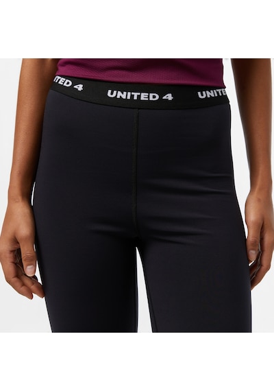 United4 Unıted4 Classic Kadın Siyah Antrenman Taytı 24uwt1 Siyah