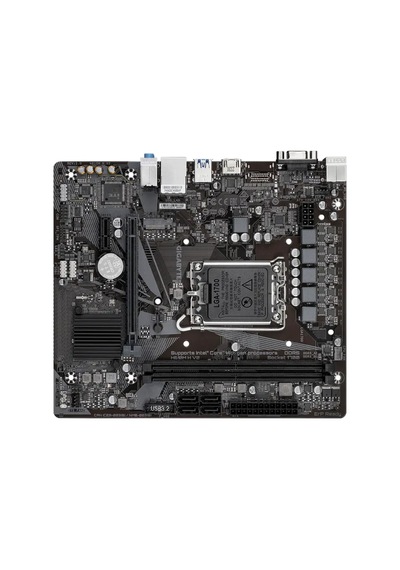 H610m-h-v2 Ddr5 5600mhz 1xvga 1xhdmı 1xm.2 Usb 3.2 1700p Matx Anakart