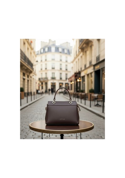 Just Polo Kadın Şık Ve Lüx El & Omuz Çantası Ebat 18 X 26 Cm Shopper Kahverengi 40081504