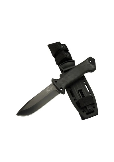 Tiger Tactical Htm 3321 A Siyah Outdoor / Survival Bıçak 27cm - Kauçuk Sap, Kılıflı, Kutulu Çok Renkli