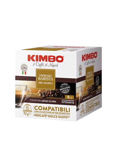 Kımbo Espresso Barista 100% Arabica Dolce Gusto Uyumlu Kapsül Kahve 16'lı