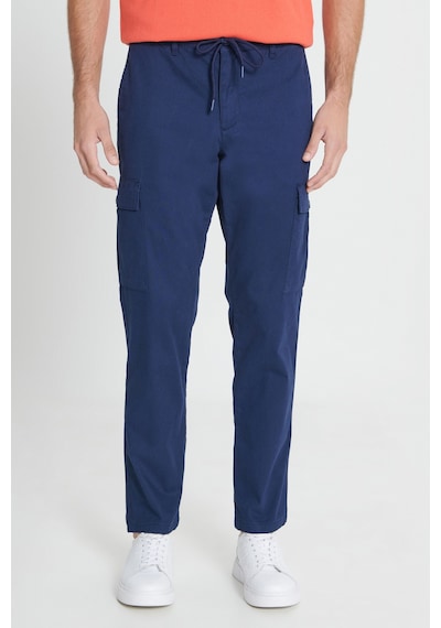 AC&Co / Altınyıldız Classics Erkek Lacı Comfort Fit Rahat Kesim Pamuklu Esnek Yan Cepli Kargo Pantolon Lacivert AC&Co / Altınyıldız Classics Erkek Lacı Comfort Fit Rahat Kesim Pamuklu Esnek Yan Cepli Kargo Pantolon Lacivert