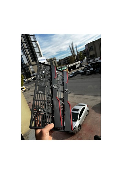 Volkswagen Uyumlu Logolu Lip Model Pleksi Plakalık - 784761948