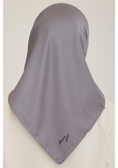 Armine Düz Twill Eşarp - Füme 782 - Füme 782