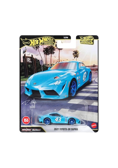 Hot Wheels Boulevard Premium Araçlar - 2021 Toyota Gr Supra - Gjt68 - Jhw34 Çok Renkli