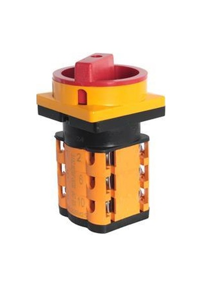 Opaş 3x25a 1-0-2 Mini Tip Kutup Değiştirici Kilitli Pako Şalter
