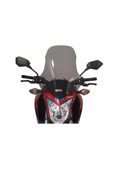 Gp Kompozit Honda Cb500f 2014-2018 Uyumlu Ön Cam Siyah 49 Cm