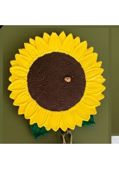 Ayçiçeği Duvar Süsü 16 Cm