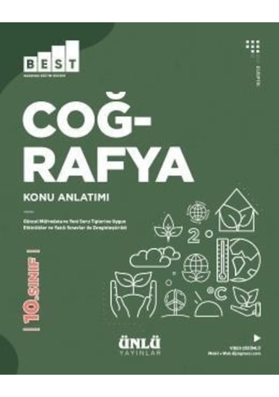 10.Sınıf Coğrafya Konu Anlatım - Ünlü Yayınları