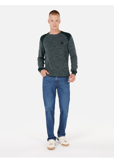 Colin's Colins Yeşil Erkek Kazak Cl1069881 Q1.v2 Grn Yeşil