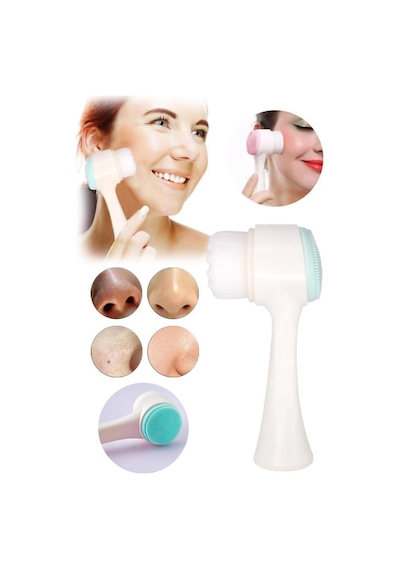 1o'lu Yüz Göz Rahatlatıcı Yoga Gerdirme Sıkılaştırma Set Yeşim Taşı Gözenek Temizleme Peeling Fırça
