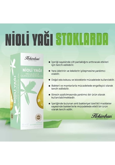 Hekimhan Nioli Yağı 20 ML