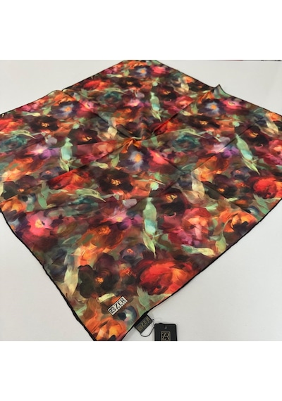 Zer Organik Pamuk Soft Eşarp Ldd6104-63199 Çok Renkli