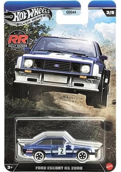 Temalı Arabalar Silver Serisi Rally Racers Ford Escort Rs 2000 Jkx63