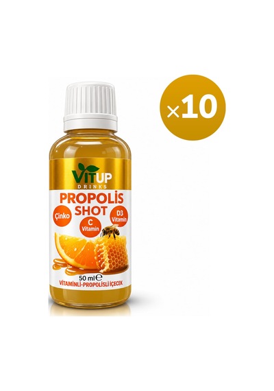 Vitup Propolis Shot 50 Ml 10 Adet 1 Kutu