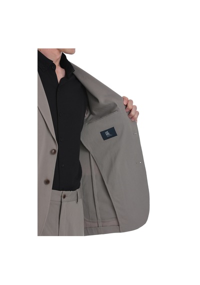 Vizon Slim Fit Mono Yaka Casual Takım Elbise 2948351 Vizon