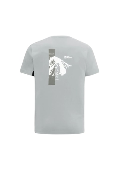 Jack Wolfskin Vonnan S/s Graphic T M Erkek T-shirt-gri