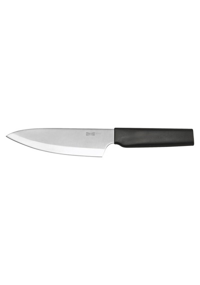 Şef Bıçağı, Koyu Gri, 16 Cm