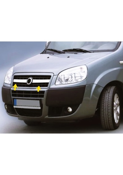 Fiat Doblo Krom Ön Panjur 2prç P.çelik 2006-2010 Arası