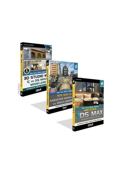 Kodlab Yayın 3d Studio Max Eğitim Seti