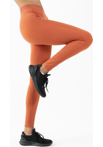 Maraton Active Slimfit Kadın Fitness Kiremit Tayt 22259-kiremit