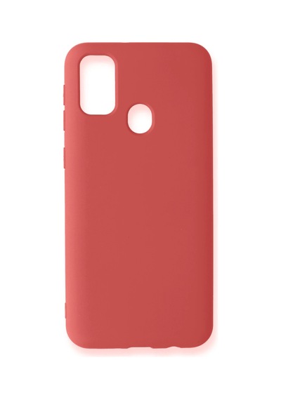 Newface - 312 - Samsung Uyumlu Galaxy M31 Kılıf Nano İçi Kadife Silikon - Ece-umay - - Kiremit