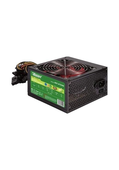 Shadesu Powerboost Bst-atx350r 350w Atx Psu Ppfc 12cm Kırmızı Fanlı Retail Box