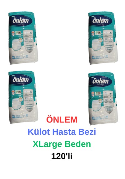 Önlem - Külot Yaşlı Yetişkin Hasta Bezi 120'li XL