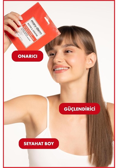 Lexroo Duş Öncesi Saç Maskesi, Biotin Ve Keratin, Yoğun Onarıcı, 50 Ml