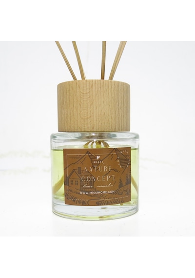 Missi Nature Collection Ahşap Kapaklı Dark Wood Oda Kokusu 200 ML