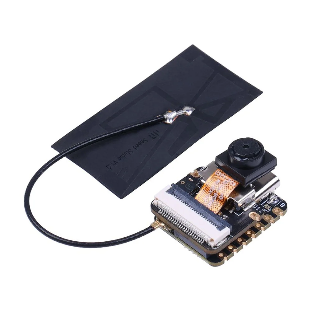 Seeed Studio Xıao Esp32-s3 Sense Wifi Cam Ov3660 Kamera Ve Mikrofonlu Geliştirme Kartı