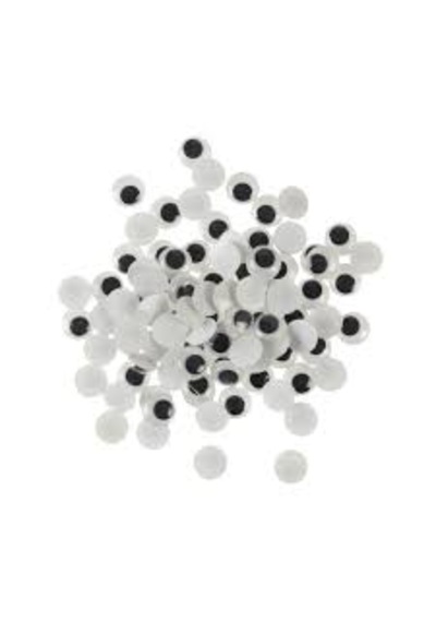 Oynar Plastik Göz 5mm 500'lü Mini