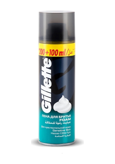 2 Adet Gillette Tıraş Köpüğü Hassas 300 Ml