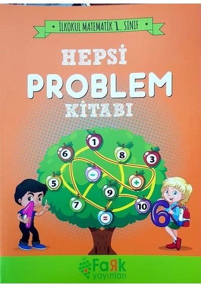 Hepsi Problem Kitabı-İlkokul Matematik 1.Sınıf - Veysel Yıldız - Fark Yayınları