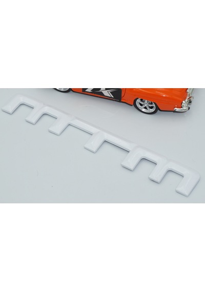 Dk Tuning Mtm Bagaj Beyaz Abs Logo Amblem Audi İle Uyumlu
