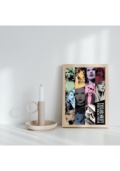 Taylor Swift The Eras Tour Poster Duvar Dekarasyon Tablo-çerçevesiz