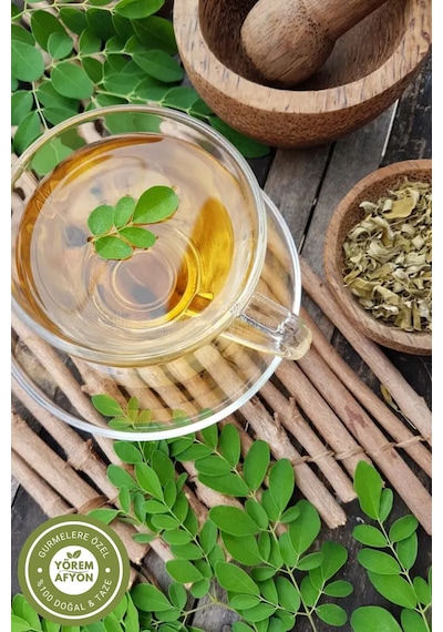 Yörem Afyon Kadim Geleneklerden Günümüze Mucizevi Şifa Moringa Yaprağı Moringa Oleifera 35gr.