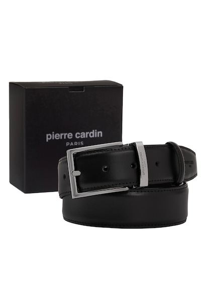 Pierre Cardin Deri Erkek Kemer 3,5 Cm Pc-2209 Siyah