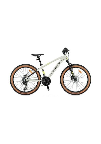 Kron Xc100 Hd 29 Jant 17cm Kadro Bej-neon Sarı-siyah Bisiklet Bej - Siyah