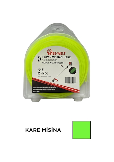 Tırpan Misina Altıgen - 4.0mm 28 Metre - Yüksek Kalite